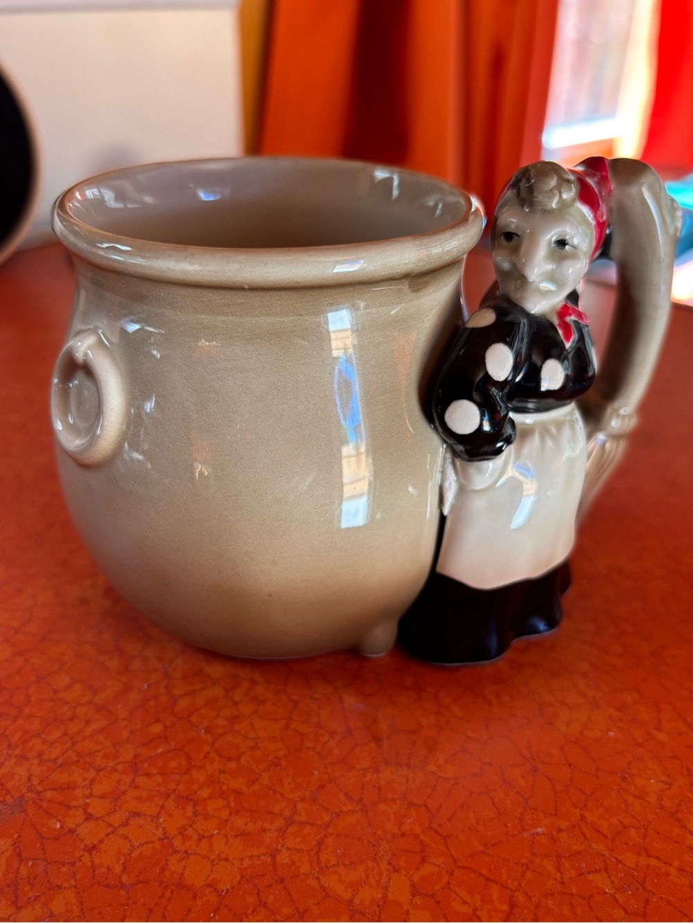 Vintage Fritz and Floyd Witch Handle Mug - Collectible!